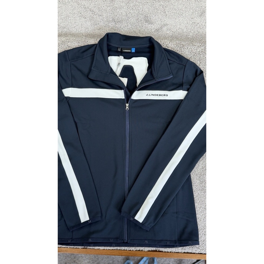 J Lindeberg Men's Mid Layer Full Zip Golf Jacket, Size US Medium,  XL EU, NWT